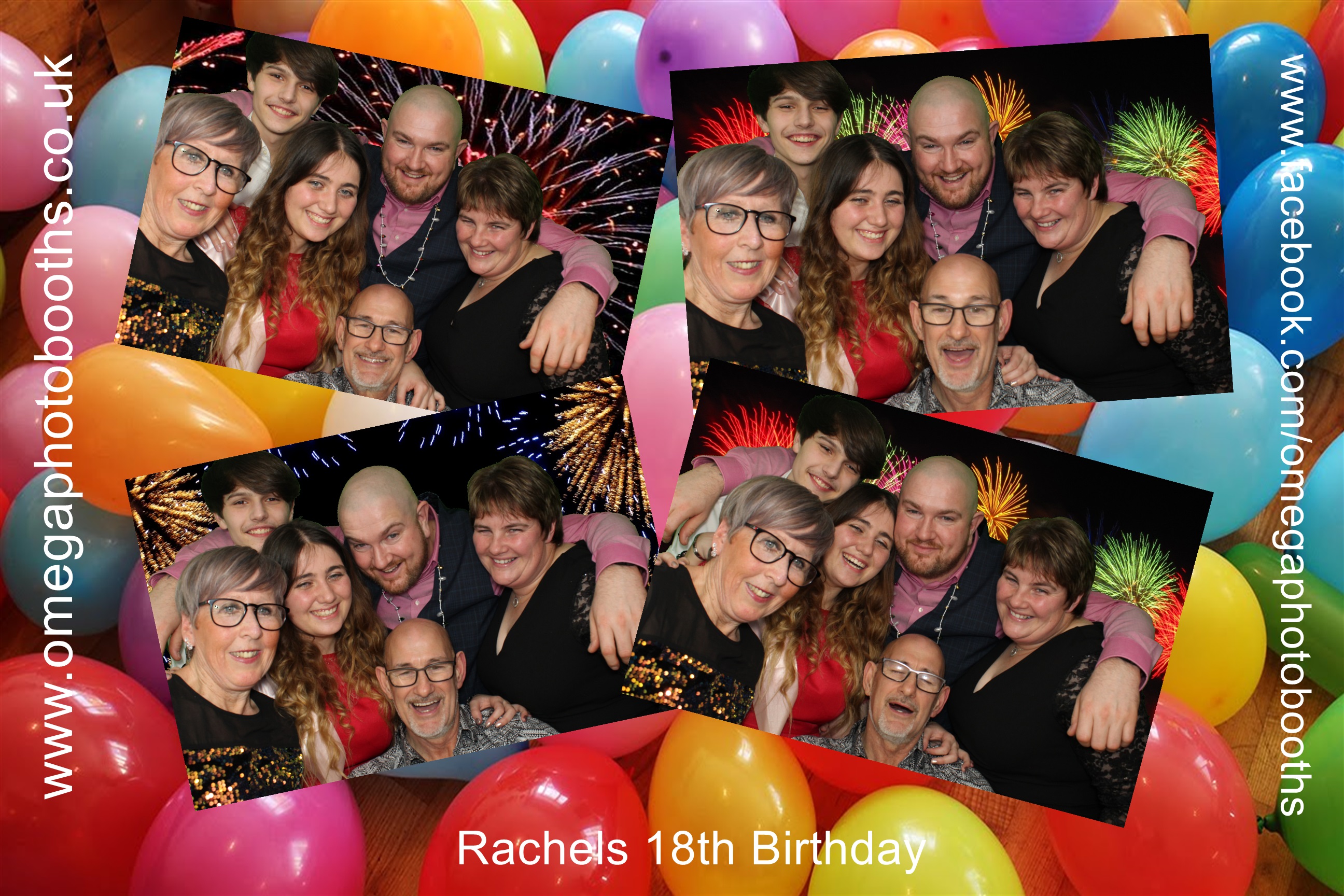Rachel's 18th birthday and family Christmas get together | View more photos from the event at gallery.omegaphotobooths.co.uk/u/Omega-Photobooths/Rachels-18th-birthday-and-family-Christmas-get-together